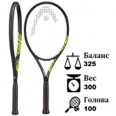 Теннисная ракетка Head Graphene 360+ Extreme MP Nite 